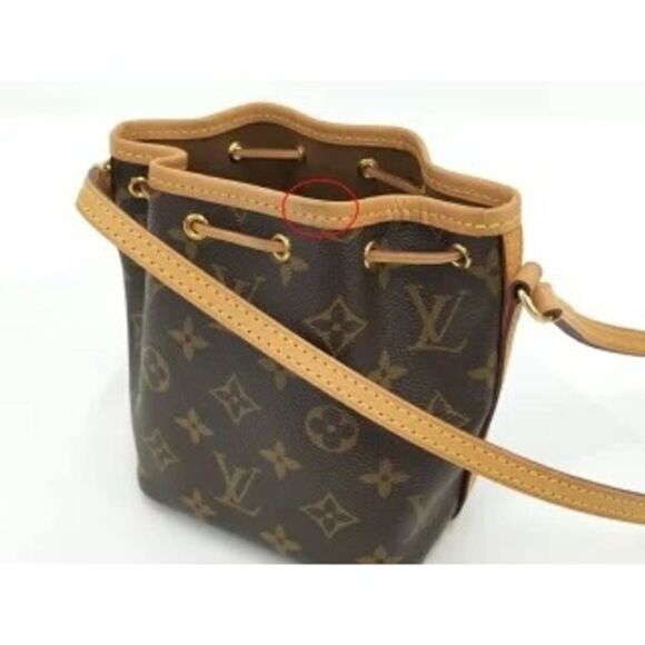 Louis Vuitton Nano Noe Monogram Shoulder Bag - Picture 4 of 9